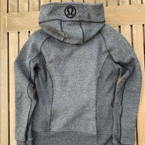 Gray Lululemon Scuba hoodie